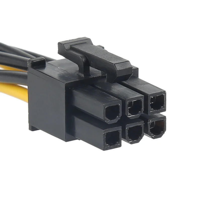 Upgrade Your Graphics: SATA to 6 Pin Power Supply Adapter Cable for PCI-E Card, Enhance GPU Performance with 15Pin to 6Pin Graphics Card Power Cord Description Image.This Product Can Be Found With The Tag Names Computer Cables Connecting, Computer Peripherals, PC Hardware Cables Adapters, Power supply