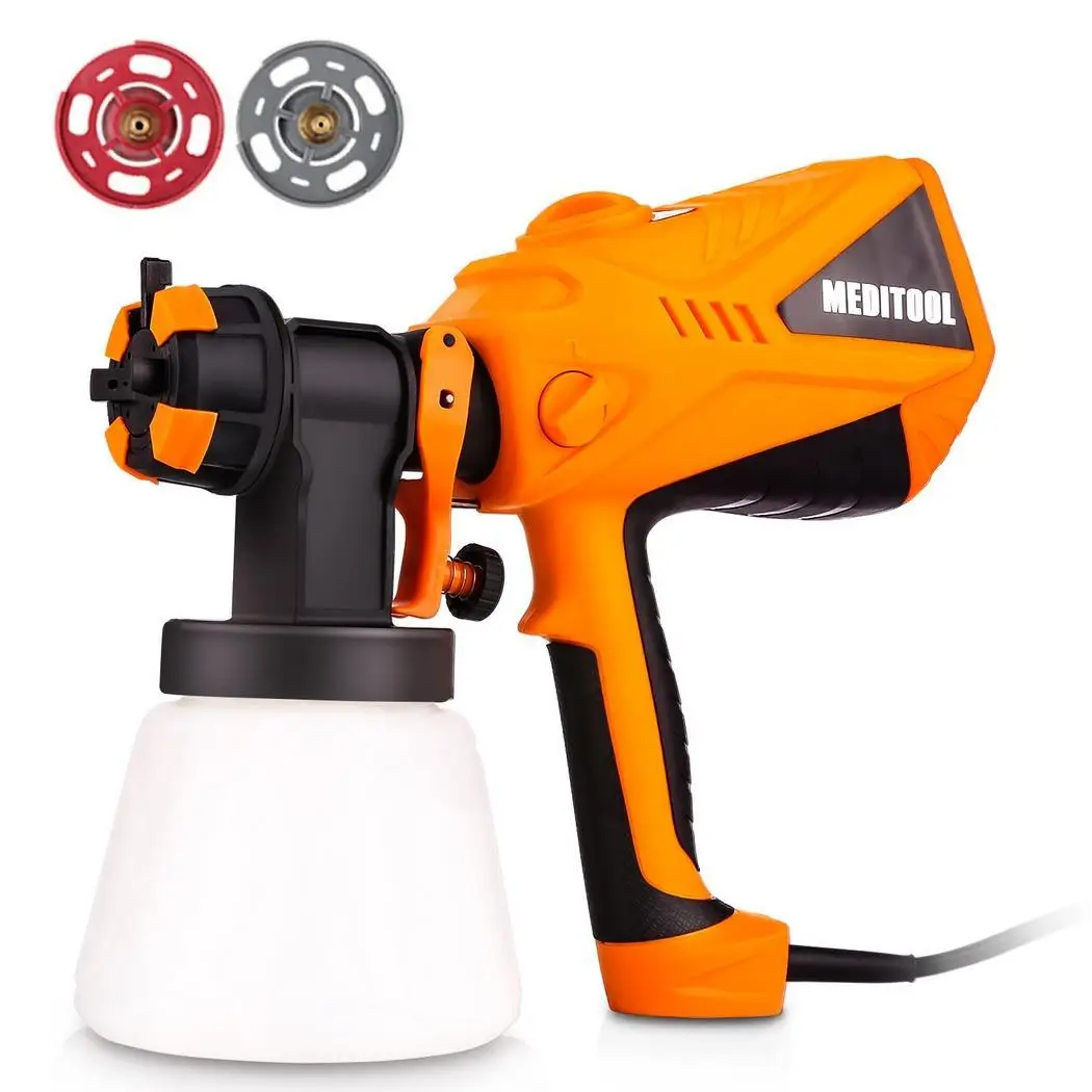 

600W Electric Paint Spray Gun Outdoor Fence Painting Tool Home US