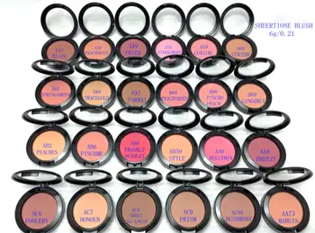 

(120PCS/lot)HOT Blush Baked Cheek Face Blusher SHEERTONE Baked Blush Face Base Mineral Blusher Palette Blush Makeup 24 Colors