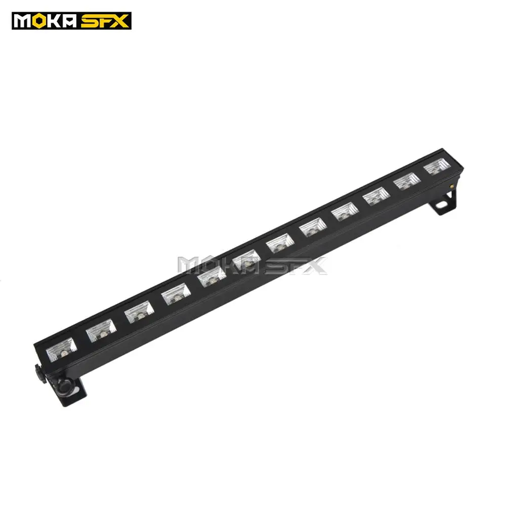 

UV Light 12*3W LED Wall Wash Disco Light Ultraviolet Color for Halloween Christmas Party Show Blacklight Tube