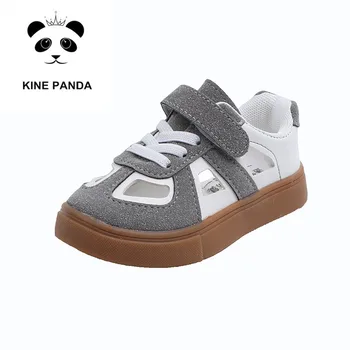 

KINE PANDA Kids Shoes Girls Boys Fats Toddler Baby Boy Girl Shoes Children 1 2 3 4 Years Old Mixed Color Hollow out Breathable