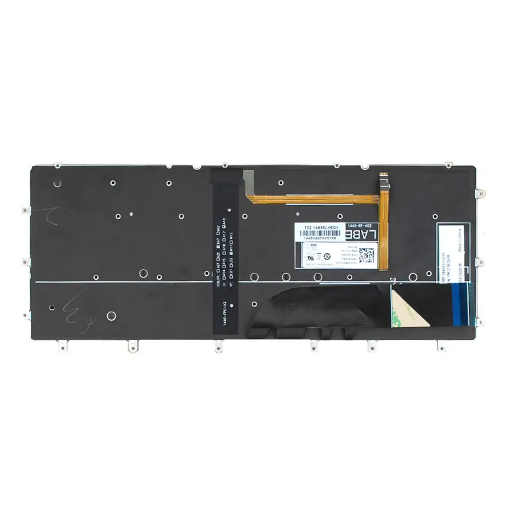 Испанский Макет ноутбука Замена Keyobard для Dell XPS 13 9343 9350 9360 Клавиатура ноутбука Высокое качество новое поступление