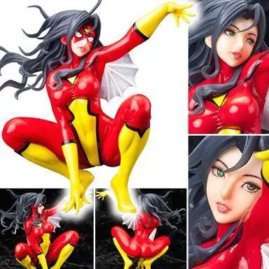 Kotobukiya Marvel Spider Woman Bishoujo Action Figure Bluefin Distribution Toys MK161 Kotobukiya Marvel Spider Woman Bishoujo Action Figure Bluefin Distribution Toys MK161