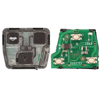 Chiave auto remota Keyforkess con Chip 4D67/4D68/4C per Toyota Camry Land crusore 120 Prado 2/3 pulsanti 315MHz 433MHz chiavi TOY43 - Chiave auto remota jingyuqin con Chip 4D67 4D68 4C per Toyota Camry Land crusore 120