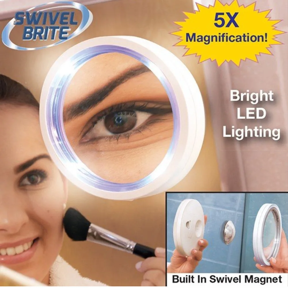 Зеркало Увеличивающее С Подсветкой Купить