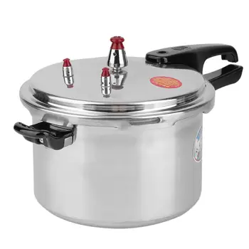 

Composite Bottom Large 6 Quart Aluminum Alloy Pressure Cooker Fast Cooking Pot Pan Kitchen Tool Cookware