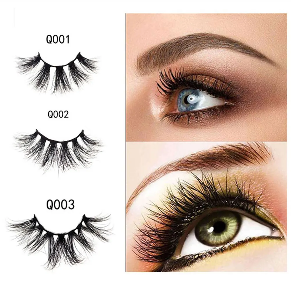 

Full Strip 22mm Lashes Thick Dramatic Handmade Crisscross Eyelashes Makeup Extension Cruelty Fluffy Natural Beauty 8 Styles