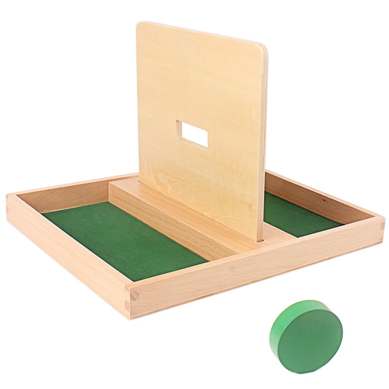 

Imbucare Box Board Sensory Toys Teaching for Toddlers 1-3 Years Wooden Discs Educational Kids Toys Montessori Sensorial Practice