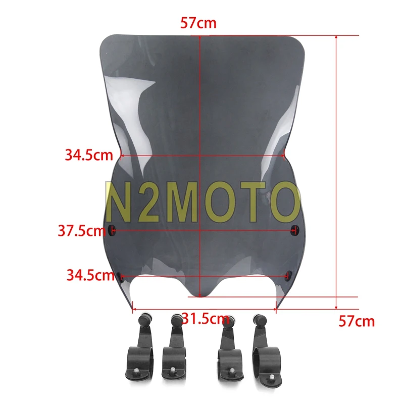 Ветровое стекло для Мотоцикла Suzuki Boulevard M109R M50 M90 2006 2016 чистый