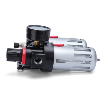 

BFC2000 1/4" Air Filter Regulator Combination Lubricator FRL Two Union Treatment