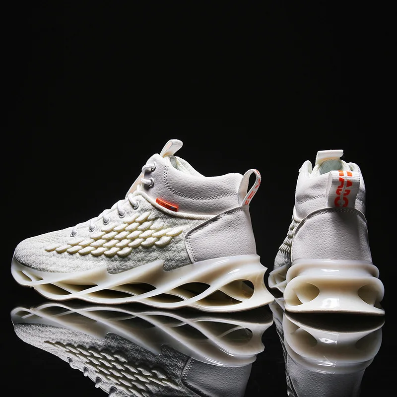 

Blade Shoes Men's Winter 2019 New Style Versatile Trendy Shoes Autumn Hight-top Casual Sports Running Shoes Dad Shoe Men's