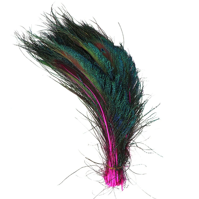 10Pcs/lot Dyeing Peacock Feathers For Crafts Length 30-35CM 12-14inch  Peacock Feather Diy Jewelry Decorative Pheasant Feathers - AliExpress