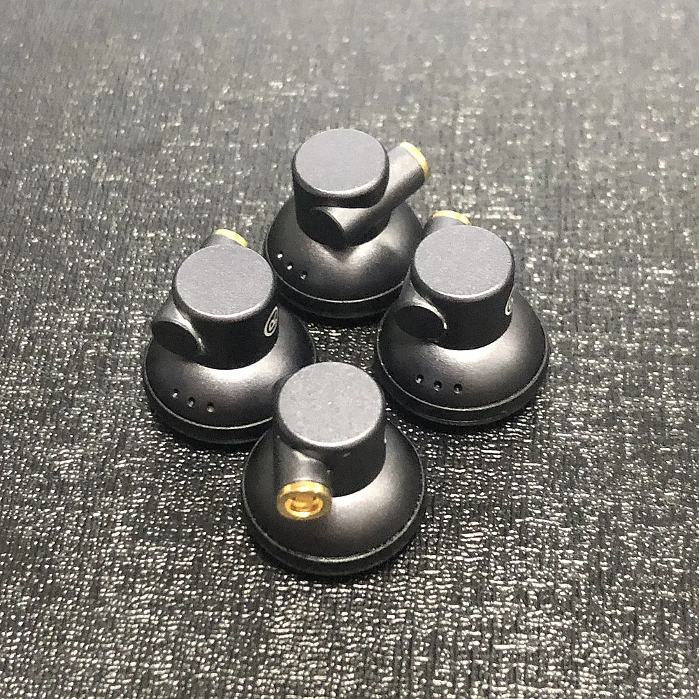 Unidade de Membrana Composta do Plutônio Fones com Interface Fengru Faça Você Mesmo 16mm 32ohm Alta Fidelidade Graves Pesados Som Fone Ouvido Metal Cabeça Plana Mmcx Pt52 - Image 4