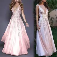 Сексуальный новейший дизайн Бисероплетение открытая спина напольные украшения Длина Длинные трапециевидные вечерние платья Индивидуальный размер