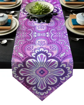 

Mandala Table Runner Table Flag Home Party Decorative Tablecloth Table Runners for Wedding