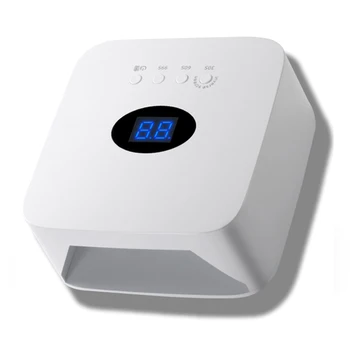 

Rechargeable 54W UV Nail Lamp S50 Wireless Gel Lacquer Dryer UV Curing Light Cordless Manicure Machine LED Nail Lamp