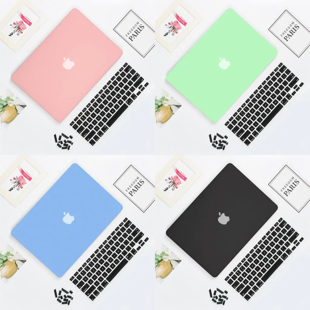 Ультратонкий Прозрачный/матовый чехол для Apple MacBook Air 13 3 A1932 11 12 New Pro 15 retina 4 Жесткий