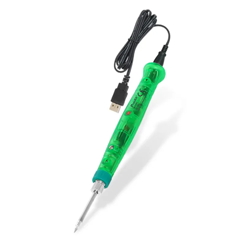 Pro'skit SI-169U 3D печать Отделочный Инструмент Мини паяльник USB 5 в ремонт изменить портативный паяльник инструмент