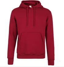  2020 New Autumn And Winter Solid Color Man Hoodie To Map Custom Fleece Thick Work Clothes Loose Solid Color Soft Men Sweatshirt 