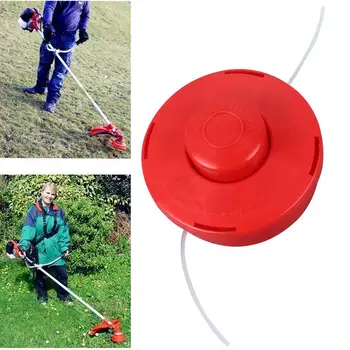 

Updated Plastic Cutting Head ABS Gardening Playing Straw Outdoor Trimmer Head Grass Trimmer Orange Coil Chain Agricultural Use