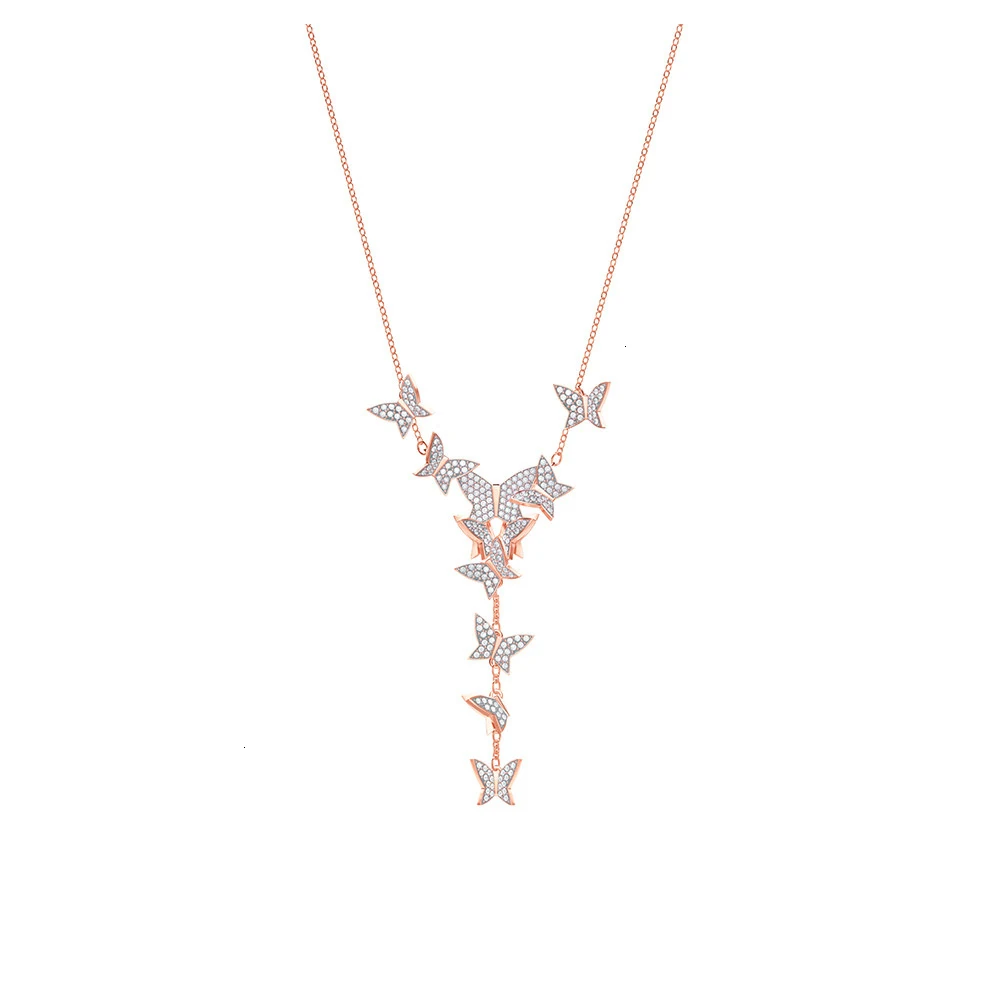 

Original high quality butterfly glue swa necklace ms. original innovation 1:1 with type