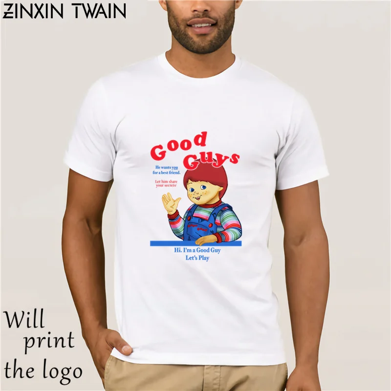 Футболка с изображением хороших парней Чаки детская игра ужас культ Фильмы 80-х