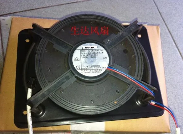 Для ebmpapst 110-25/24R/C01 DC 24V 2,4 W 2-провод Сервер вентилятор охлаждения