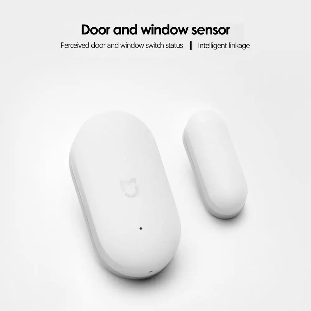 Xiaomi Mijia датчик окна двери Zigbee беспроводное соединение умный мини дверной датчик работает с Android и IOS App управление