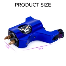 Роторная татуировочная машина, 8 стилей, светильник, экономичный вес, алюминиевый сплав, картридж, игла для художников, игла для татуировки, профессиональная