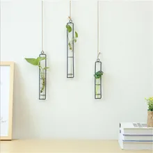 Крупнейший поставщик креативный подвесной стеклянный цветочный горшок ваза Террариум контейнер домашний сад Декор