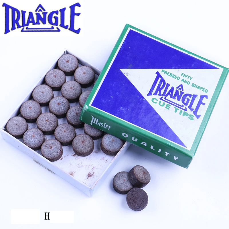 Original Triangle Tips Pool Cue Tip Snooker Cue Tip 10mm/11mm Tip High