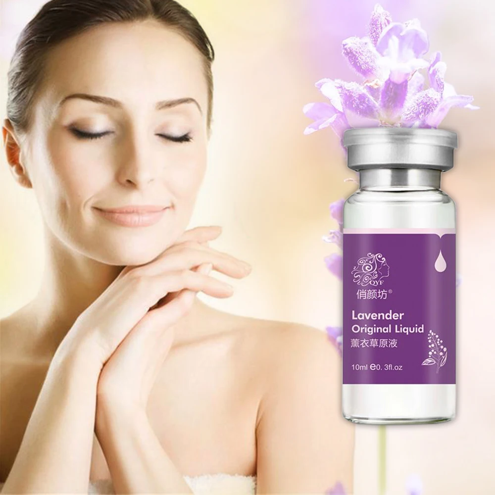 QYF Lavender Essence Serum Anti-Allergy,Remove Acne Scar Relieve Redness Regulate Sebum ageless Anti-wrinkle Cream