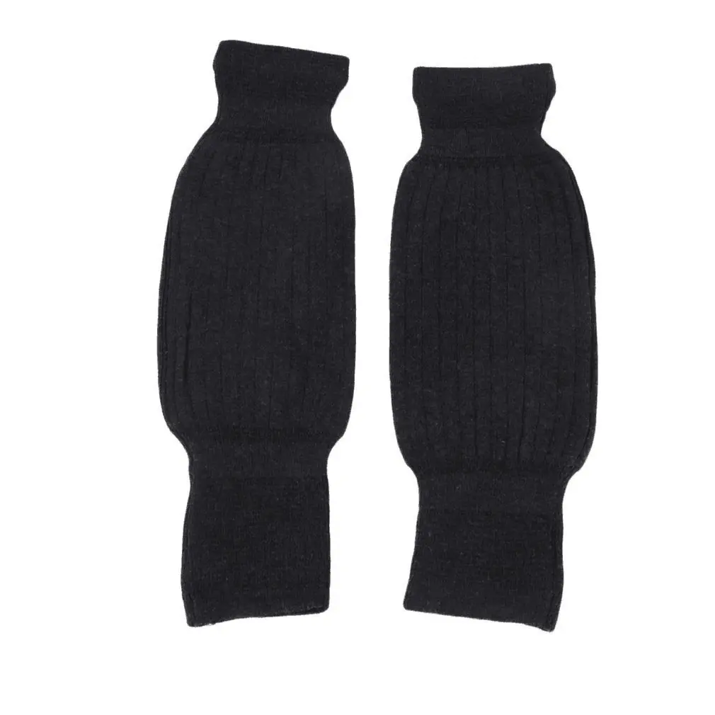 

Winter Comfortable braceand support Thickened Men Women Wool Leg Warmers Sports Keep Warm Wool Knitted Long Leg Knee Warmers