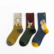 KingDeng Cotton Warm Socks For Woman Man Ankle Winter Harajuku Novelty Aesthetic Unisex Socks Streetwear skarpetki damskie