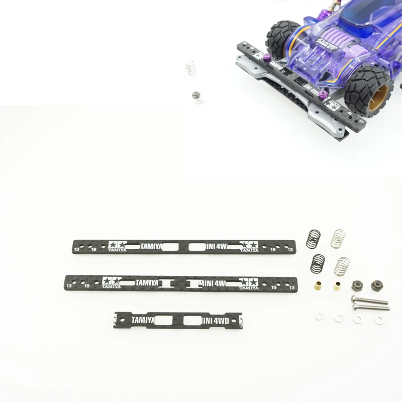 Пружинные передние надписи tamiya Mini запчасти для полноприводного мини-автомобиля 1