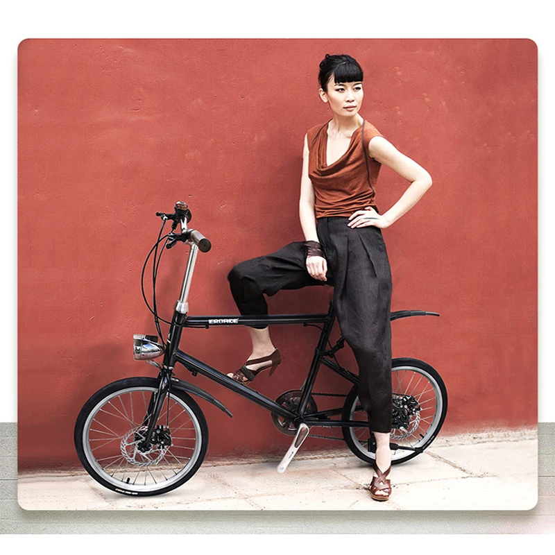 20 inch bike 14inch 18inch frame 7speeds Commuter bike Retro Leisur Bike white black bike frame mini bicycle