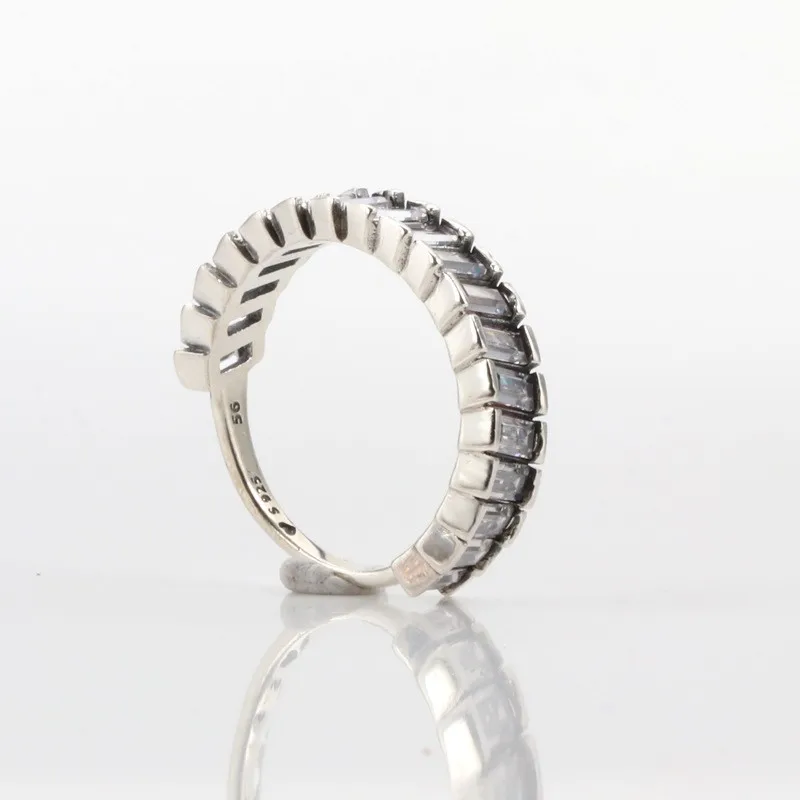 

Original 925 Sterling Silver Ring Creative Glacier Beauty With Crystal Cz Ring For Women Wedding Party Gift Fashion Jewelry