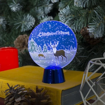 

Speaker stand "Reindeer", 11.5 cm, (batteries included), 2 LED, WHITE 2327201