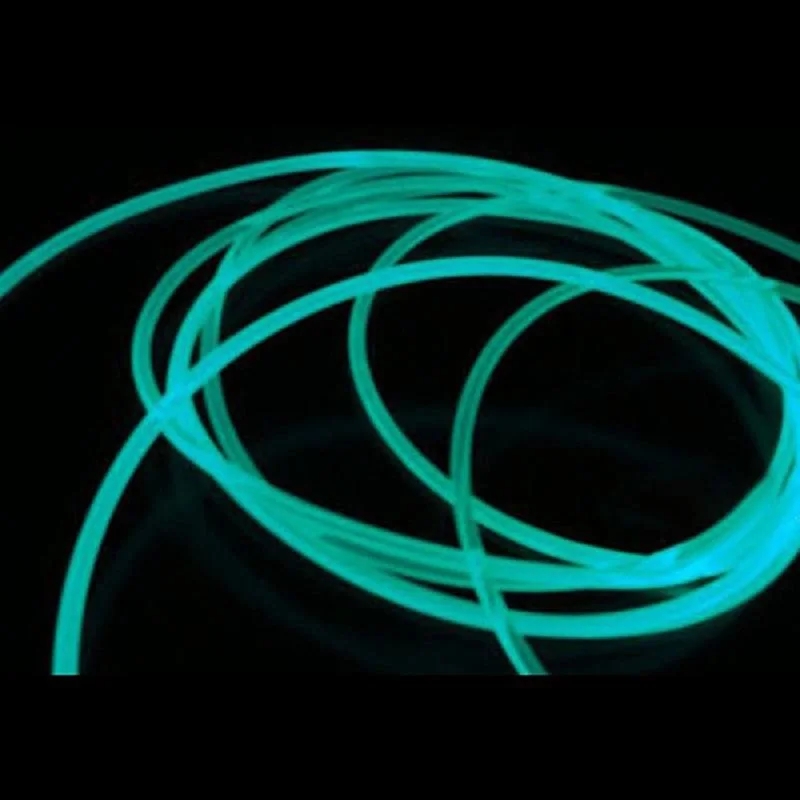 1M Long PMMA Side Glow Optic Fiber Cable 1.5mm/2mm/3mm Diameter For Car LED Lights Bright LB88 fiber optic cable