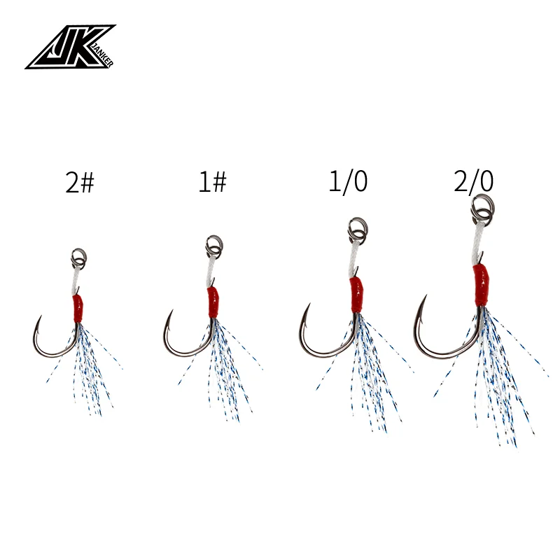 MUSTAD Jigging Assist J - Assist 4 Jigging Fishing Hook Mata Kail – Meefah  Tackle