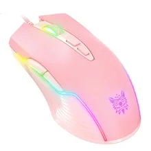 

CW905 6400 DPI Wired Gaming Mouse USB Game Mice 7 Buttons Design Breathing LED Colors for Laptop PC Gamer
