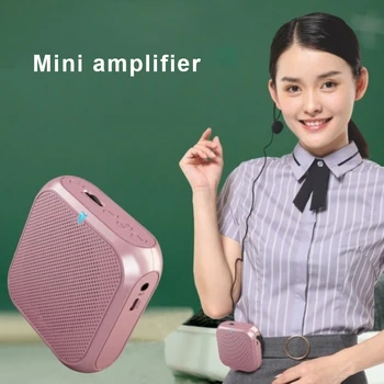

K400 Wired Audio Speaker Megaphone Voice Amplifier Loudspeaker Microphone Waist Band Clip Support FM Radio TF MP3 Player
