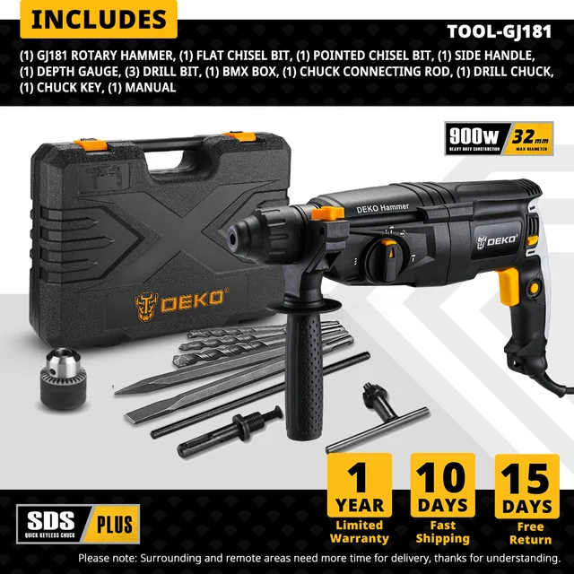AC Electric Rotary Hammer Drill 