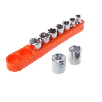 

9Pcs/Set Wrench Hexagon Head DIY Fix Repair Hand Tool 5-13mm Socket Adapter Set Home Auto Car Bicycle