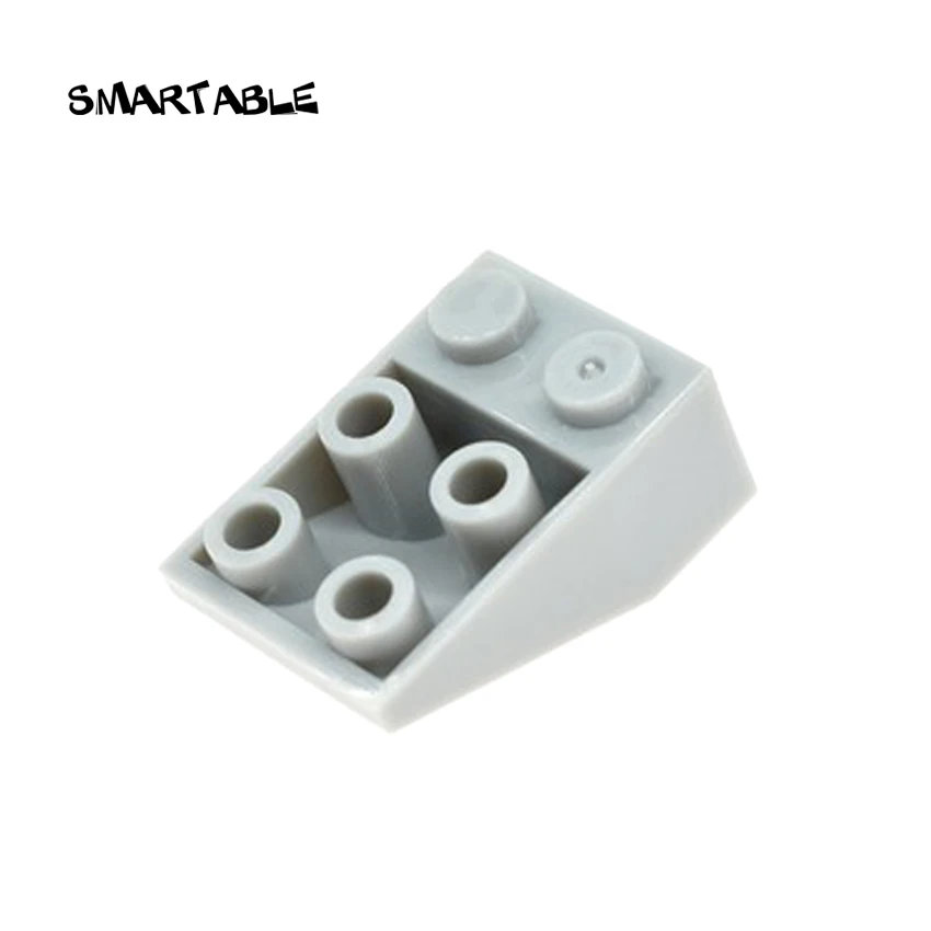 

Smartable Brick Slope Inverted 25 2x3 Building Blocks MOC Part Toy For Kid Compatible Major Brands Technic 3747 60pcs/lot