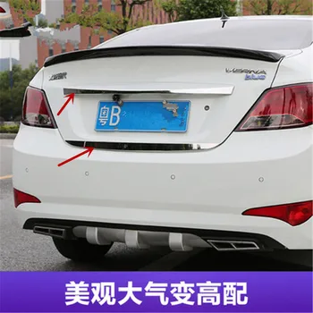 

ABS Chrome Rear Trunk Lid Cover Trim Trunk tailgate trim For 2010-2016 Hyundai VERNA/Solaris 4dr