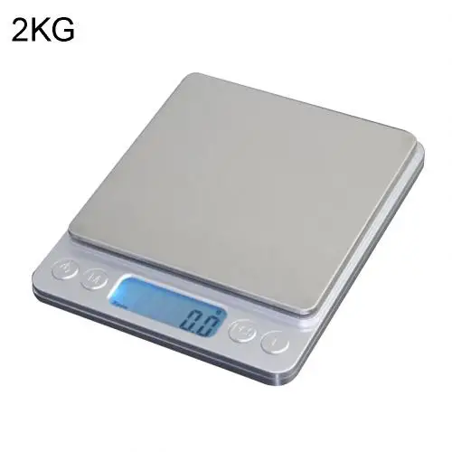 Высокая точность 0,1 г Электронный СВЕТОДИОДНЫЙ дисплей ювелирные изделия кухня выпечки весы поставки - Цвет: 2kg
