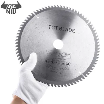

DANIU 250x2.8x30x80T TCT Hard Alloy Saw Blade Multi-functional Circular Saw Blade Wood Aluminium