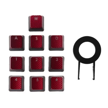 

2020 New 10Pcs/Pack Keycaps for Corsair K70 K65 K95 G710 RGB STRAFE Mechanical Keyboard