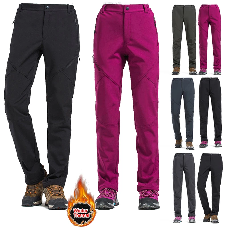 hiking in snow pants